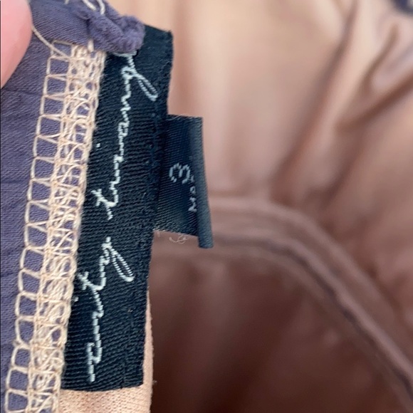 City Triangles Purple Linen Spaghetti Strap Dress - Picture 3 of 7